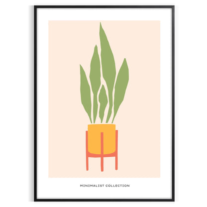 space stunning botanical garden poster lush green hues sleek black backdrop exquisite wall art perfect nature lovers ideal gift framed masterpiece unframed print style today