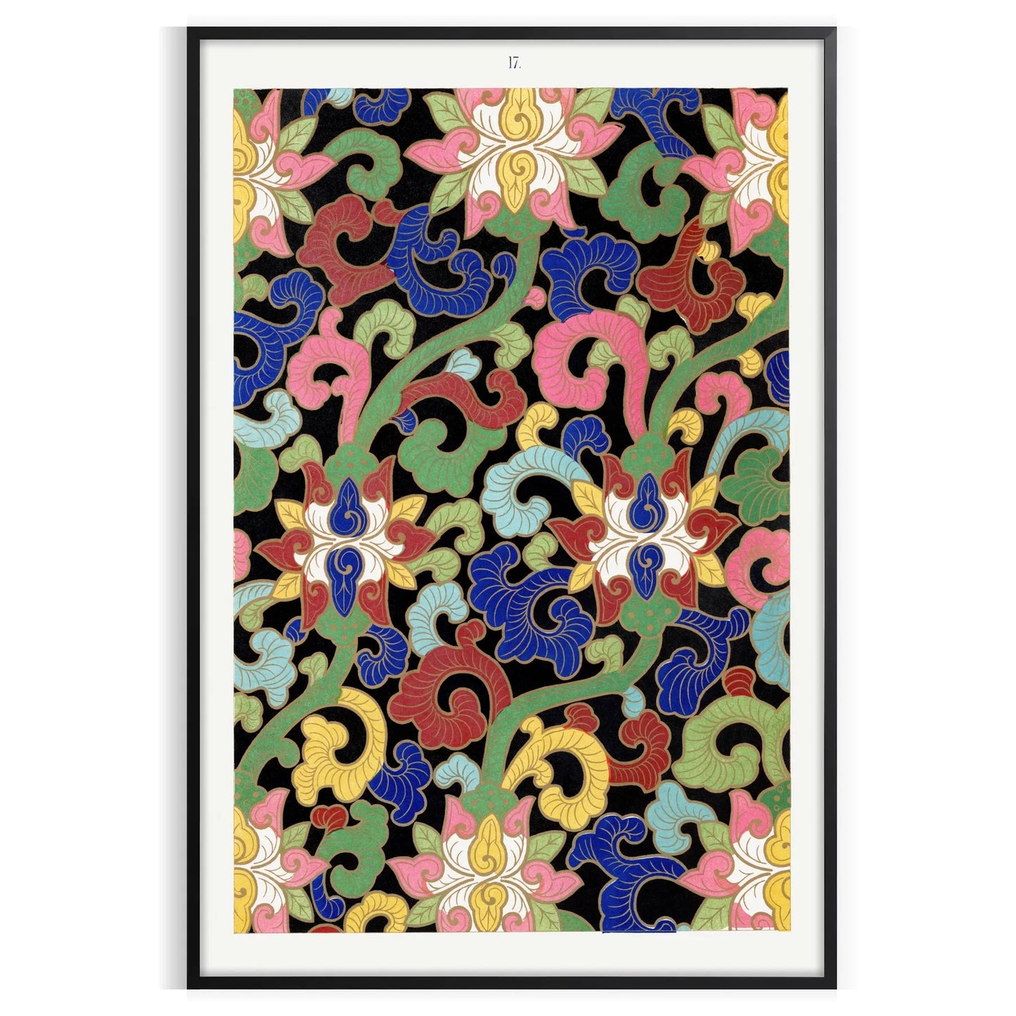 space vintage botanical prints poster stunning black green hues timeless wall art captures nature beauty perfect gift room exquisite artwork standalone print